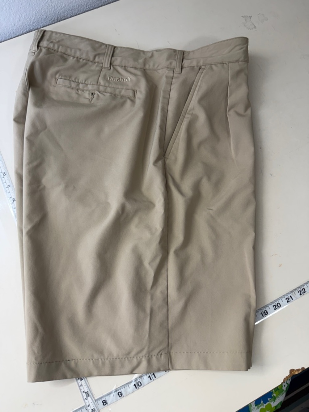 Reebok Men’s Tan Athletic Shorts